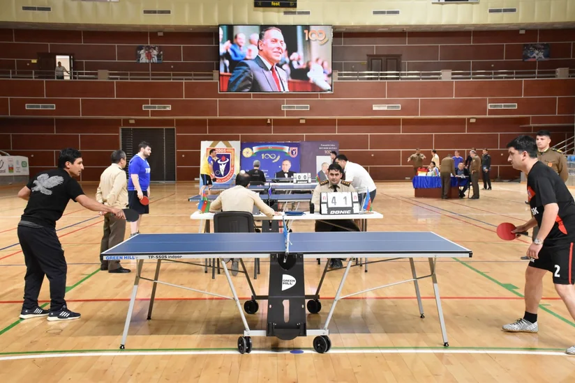 FHN-in qurumları arasında stolüstü tennis üzrə çempionat keçirilib