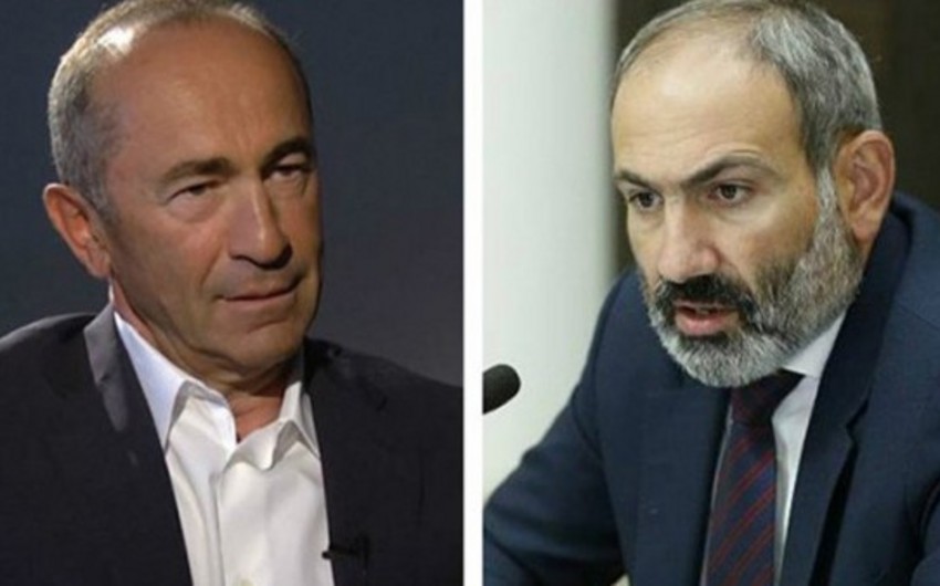 Robert Koçaryan Nikol Paşinyana qarşı qaldırdığı iddianı geri götürüb