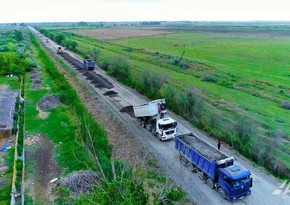В Бейлагане восстанавливается дорога, соединяющая семь населенных пунктов