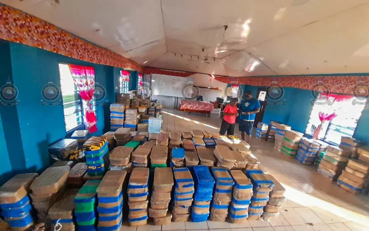 Fiji police seize over three tonnes of methamphetamine