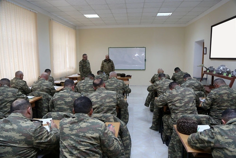 Проведены сборы командного состава азербайджанской армии