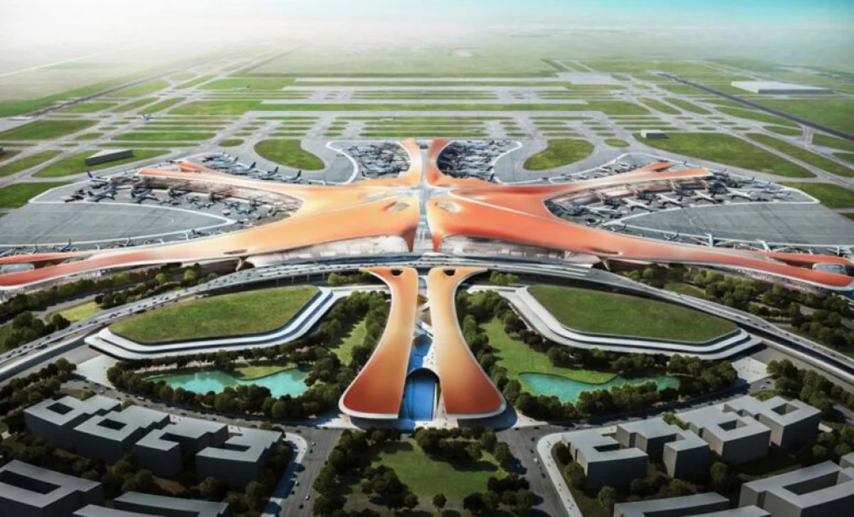 Pekinin yeni aeroportunun buraxıcılıq qabiliyyəti artaraq ildə 100 milyon sərnişinə çatacaq