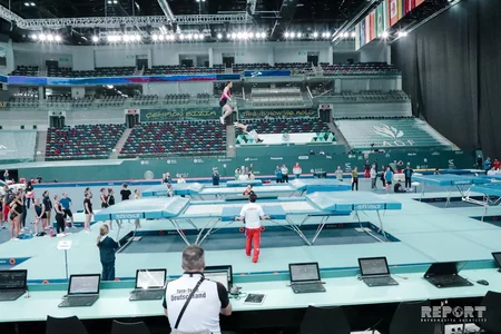 Milli Gimnastika Arenasında ilin ilk yarışı - REPORTAJ