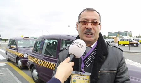 Bakı aeroportunda taksi xidməti tələblərə cavab vermir - VİDEOREPORTAJ