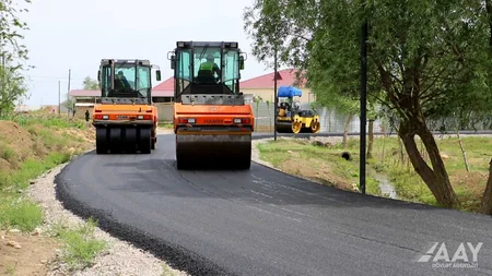 Əliabad-Xırmandalı-Bəydili avtomobil yolu yenidən qurulur