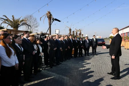 Prezident Ağstafa Aqrar Sənaye Kompleksinin açılışında iştirak edib - YENİLƏNİB