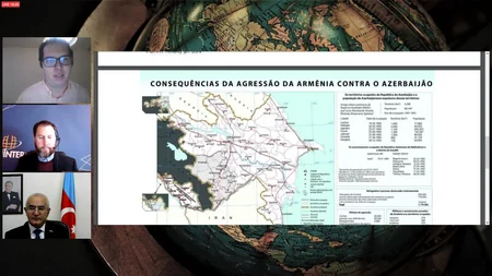 Səfir braziliyalı gənclərə Qarabağla bağlı mühazirə oxuyub