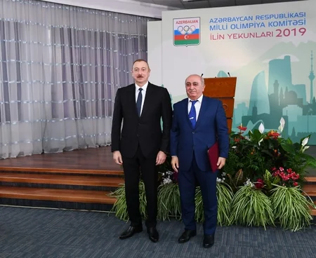 Prezident İlham Əliyev 2019-cu ilin idman yekunlarına həsr olunan mərasimdə iştirak edib - YENİLƏNİB
