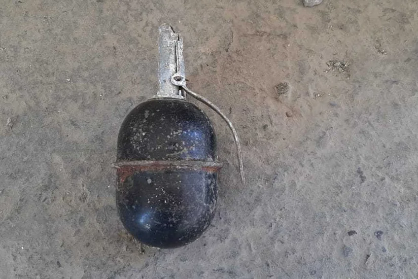 Binəqədidə əl qumbarası tapıldı