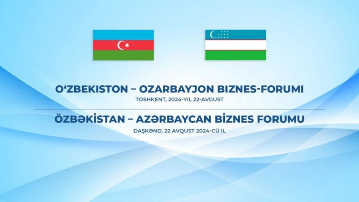 Uzbek-Azerbaijani business forum kicks off in Tashkent