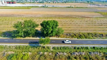 Şabran rayonunda avtomobil yolu yenidən qurulub