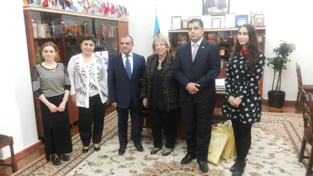 Misirin Azərbaycandakı səfiri Milli Kitabxananı ziyarət edib