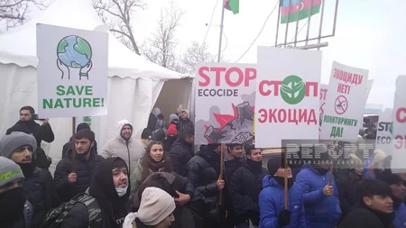Protest on Khankandi-Lachin road continues