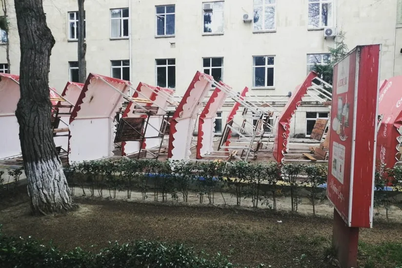 BDU: Söküntü aparılan ərazidə tələbələr üçün yeni iaşə obyekti tikiləcək