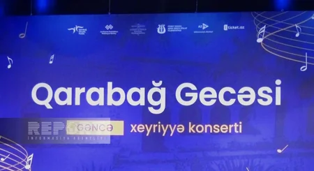 Gəncədə “Qarabağ gecəsi” xeyriyyə konserti keçirilib
