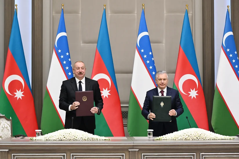 Между Азербайджаном и Узбекистаном подписаны документы
