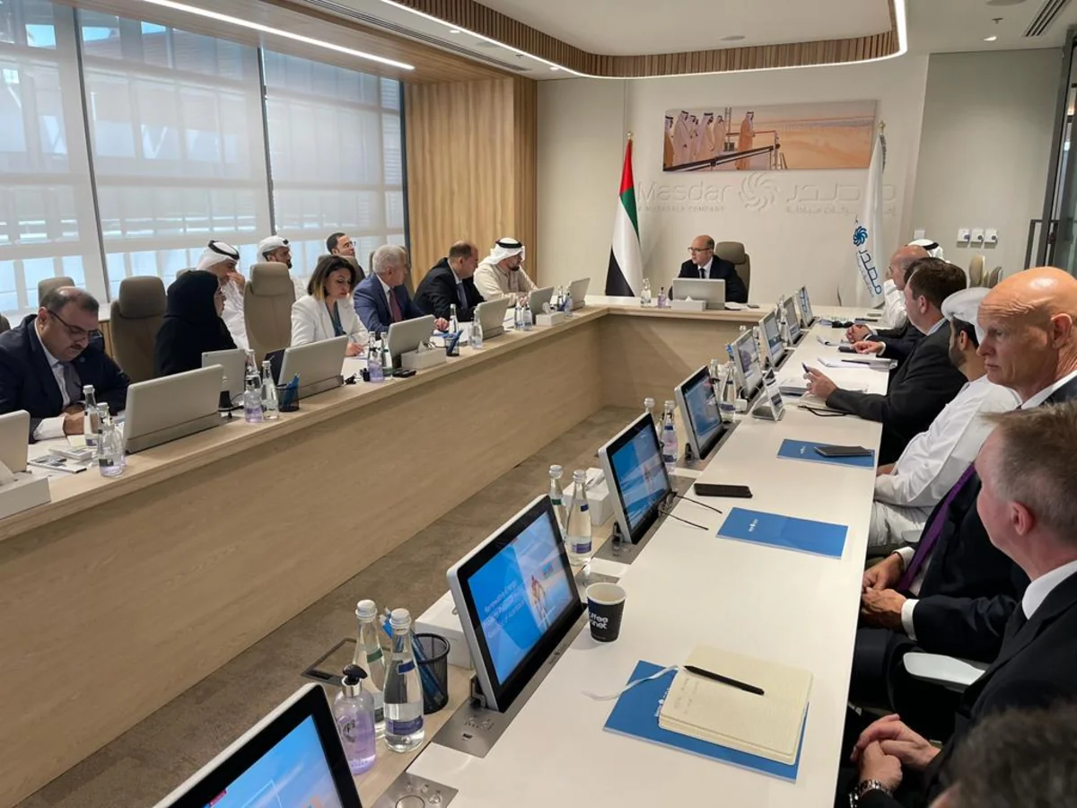 Azerbaijan and Masdar company discuss expanding cooperation