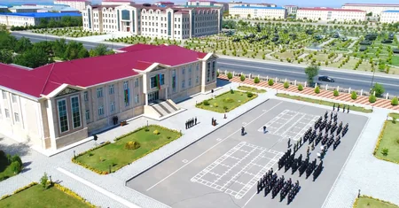 Naxçıvan Orta İxtisas Polis Məktəbində buraxılış mərasimi keçirilib
