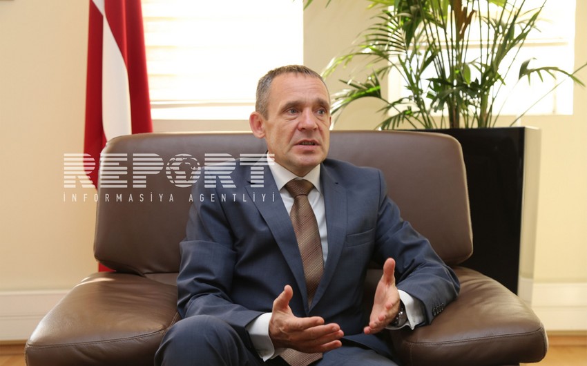 Latviya səfiri iyulda Azərbaycandan gedəcək