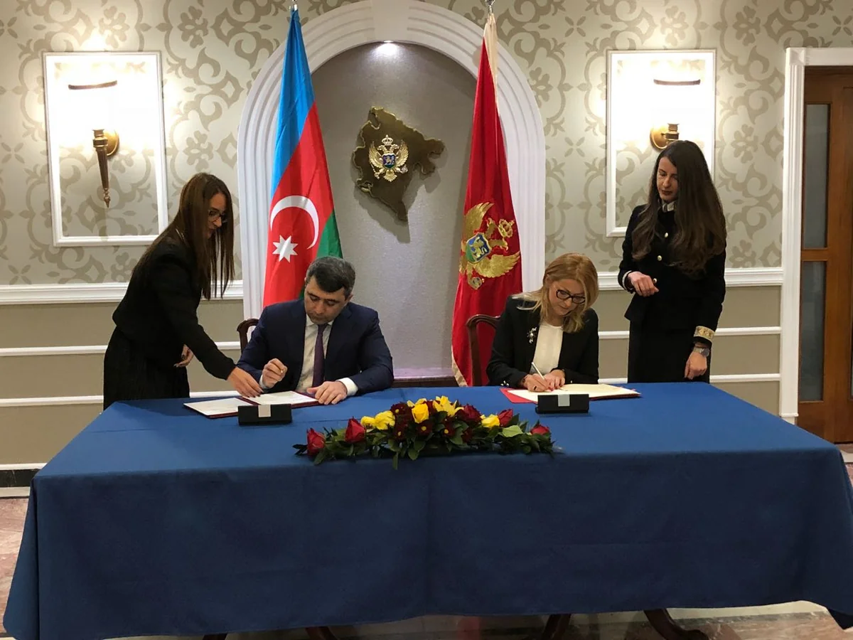 “ASAN xidmət” ilə Monteneqronun Dövlət İdarəçiliyi Nazirliyi arasında memorandum imzalanıb