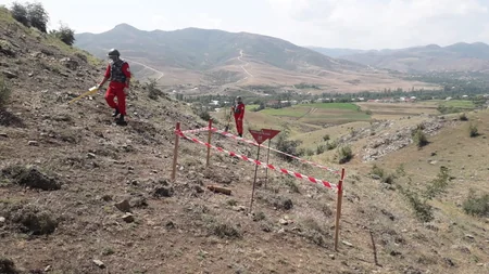 Tovuzda top mərmisi aşkarlandı