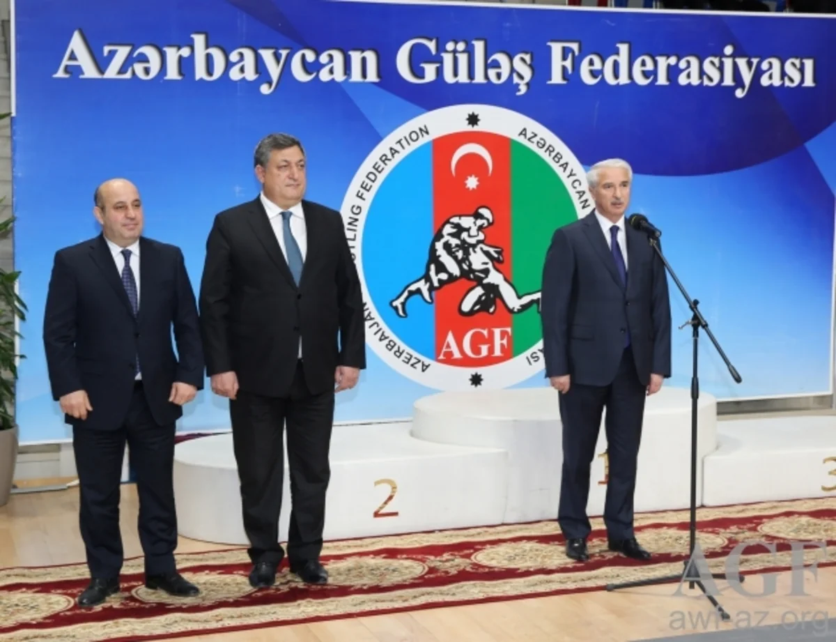 Güləş üzrə Azərbaycan çempionatının açılış mərasimi keçirilib
