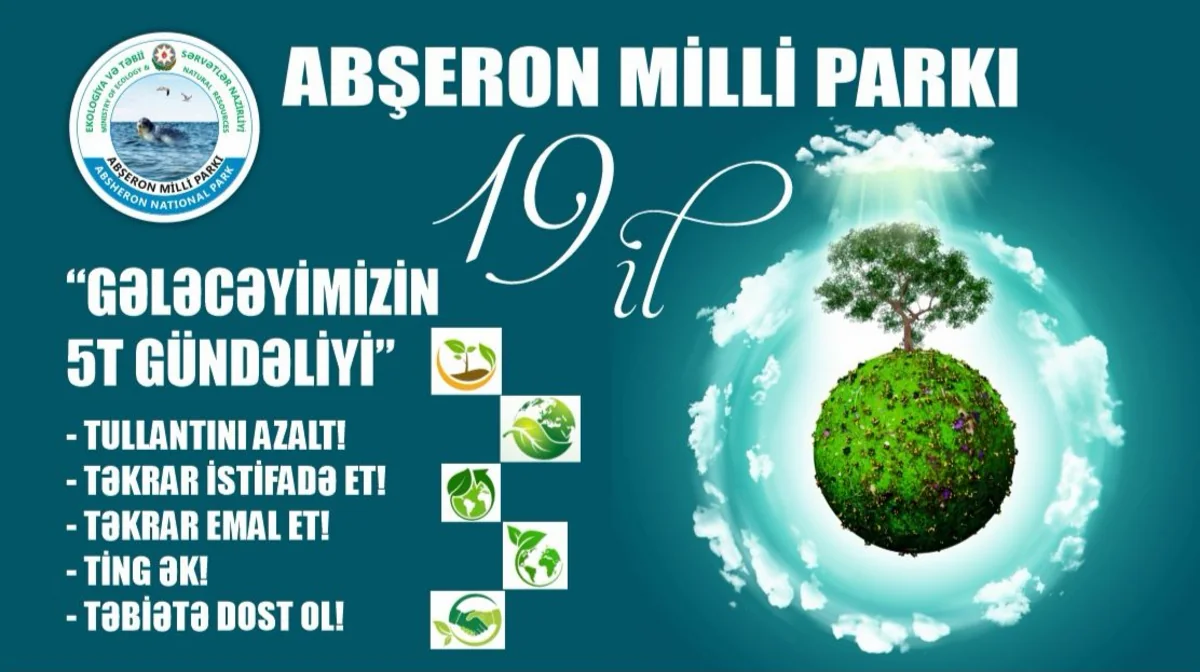 Abşeron Milli Parkının yaranmasından 19 il ötür