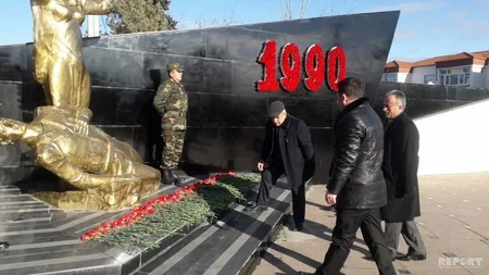 Qubada 20 Yanvar faciəsinin 30-cu ildönümü qeyd olunub - FOTO - VİDEO