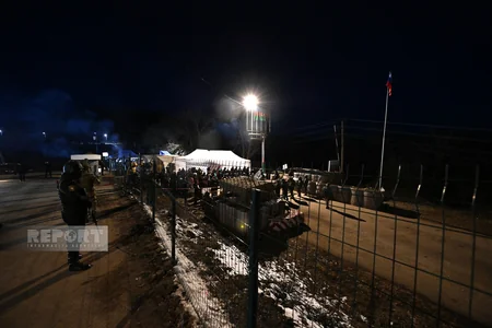 На дороге Шуша-Ханкенди третий день продолжается акция протеста азербайджанских активистов