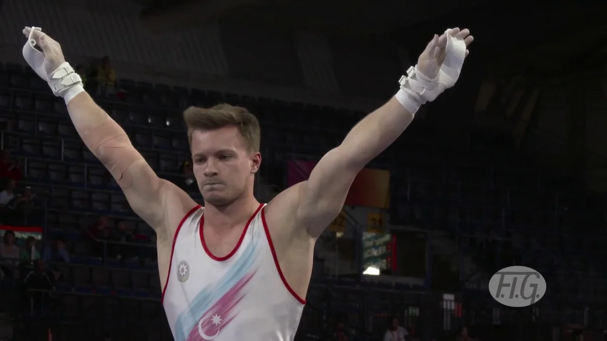 Azerbaijani gymnast through to final in European Men's Artistic Gymnastics Championships