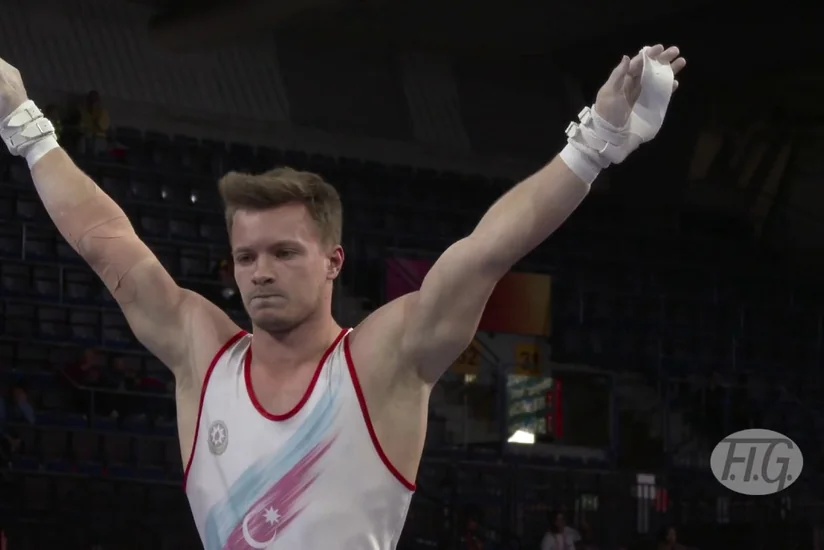 Azerbaijani gymnast through to final in European Men's Artistic Gymnastics Championships