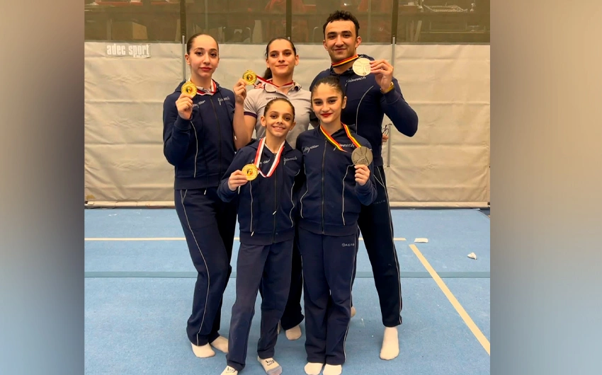Azərbaycan gimnastları Dünya Kubokunda gümüş medal qazanıblar