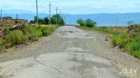 Ağdam-Hindarx-Ağcabədi avtomobil yolu yenidən qurulur