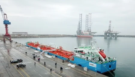 President Ilham Aliyev attended ceremony to launch first tanker built at Baku Shipyard