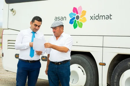 Səyyar ASAN xidmət Zəngilanda vətəndaşlara xidmət göstərib 