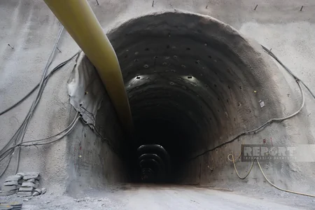 Horadiz-Ağbənd dəmir yolu xəttinin tikintisi üzrə işlərin 57 %-i tamamlanıb