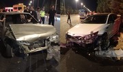 Gəncədə iki avtomobil toqquşub, xəsarət alanlar var