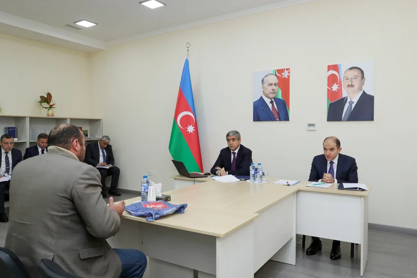 Anar Əliyev nazir qismində ilk dəfə vətəndaş qəbulu keçirib