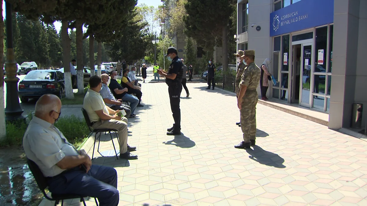 Sumqayıtda reyd keçirildi, maska taxmayanlar cərimələndi