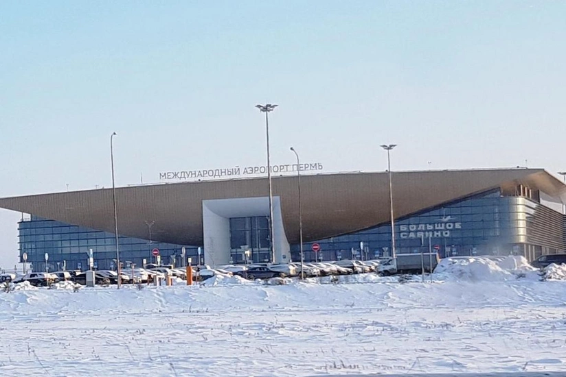 Аэропорт Перми закрыт из-за снегопада