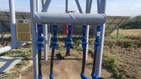 В Газахе при финансовой поддержке посольства Японии построена ирригационная установка