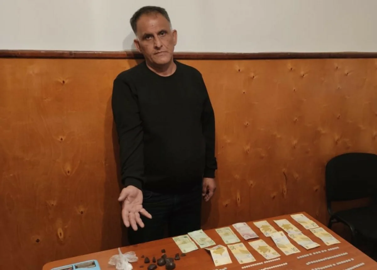 Astarada narkotacir saxlanıldı