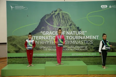 Naxçıvanda bədii gimnastika üzrə beynəlxalq turnir keçirilib