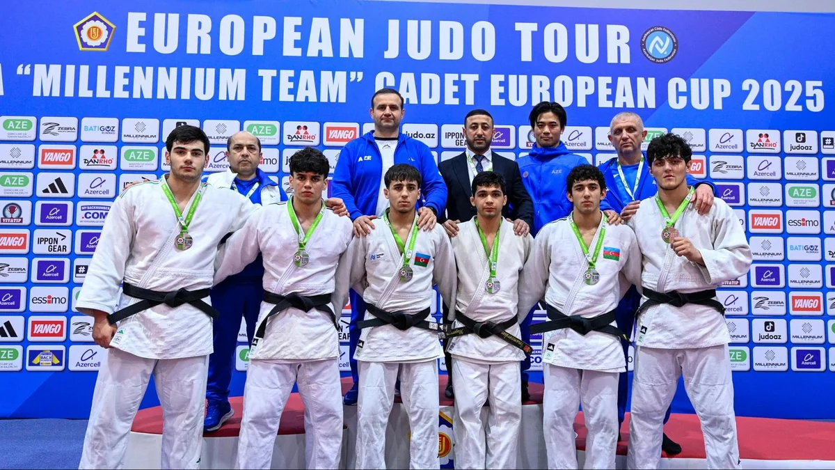 Qubada Avropa Kuboku başa çatıb, Azərbaycan cüdoçuları 18 medal qazanıblar