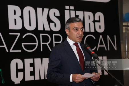 Boks üzrə Azərbaycan çempionatının açılış mərasimi olub