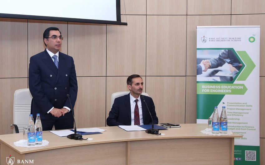 Baku Higher Oil School launches project Business Education for Engineers