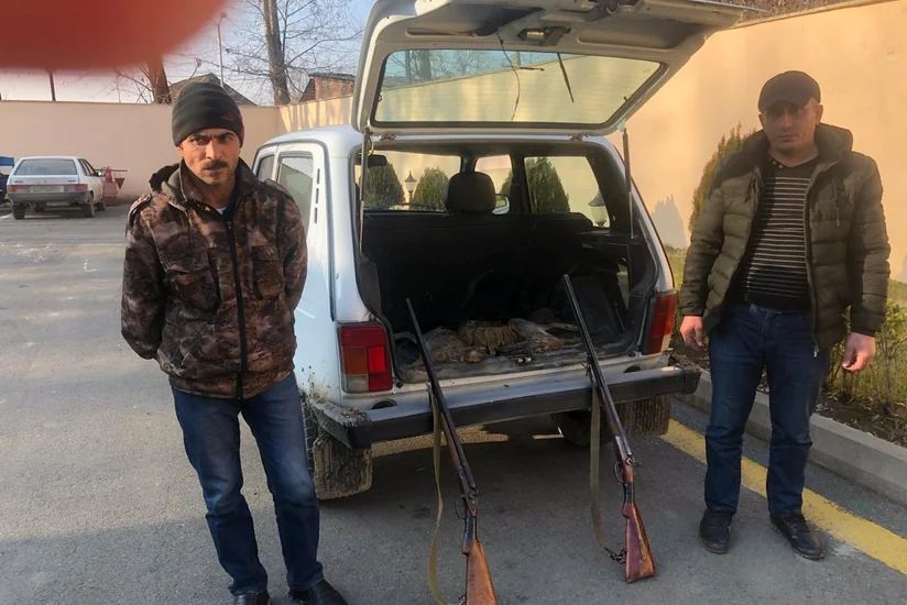 İsmayıllıda qanunsuz ov edən şəxslər saxlanılıblar