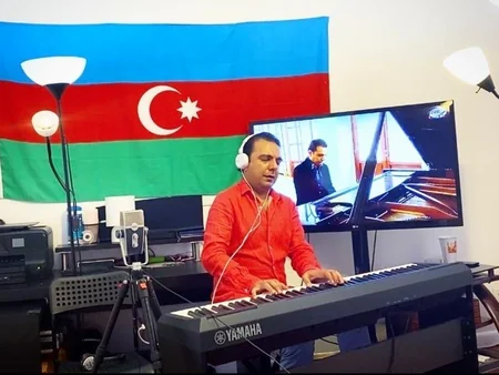 Emil və Leyla Əfrasiyablar virtual konsert proqramı ilə çıxış ediblər
