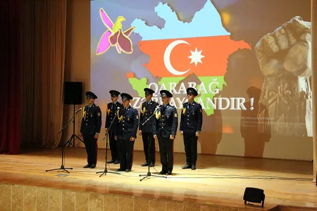 Zəfər Günü Naxçıvan Qarnizonu Qoşunlarında təntənəli qeyd edilir