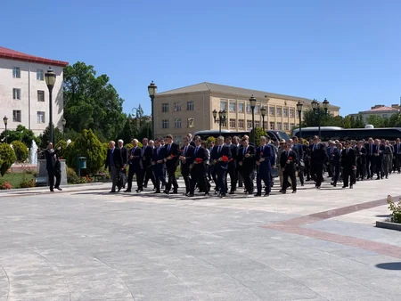Xarici diplomatlar və hərbi attaşelər Naxçıvana gediblər